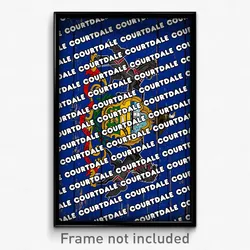 Courtdale Pennsylvania Poster (PA City Souvenir 11x17 Town Print)