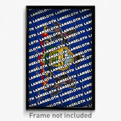 Langeloth Pennsylvania Poster (PA City Souvenir 11x17 Town Print)