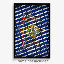 Kreamer Pennsylvania Poster (PA City Souvenir 11x17 Town Print)