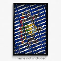 Summerhill Pennsylvania Poster (PA City Souvenir 11x17 Town Print)