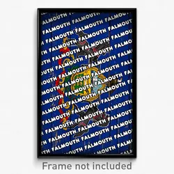 Falmouth Pennsylvania Poster (PA City Souvenir 11x17 Town Print)