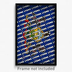 Lyons Pennsylvania Poster (PA City Souvenir 11x17 Town Print)
