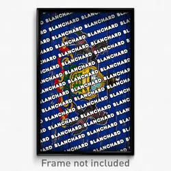 Blanchard Pennsylvania Poster (PA City Souvenir 11x17 Town Print)