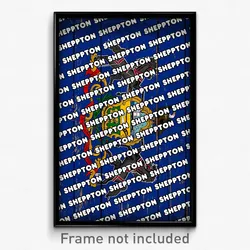 Sheppton Pennsylvania Poster (PA City Souvenir 11x17 Town Print)