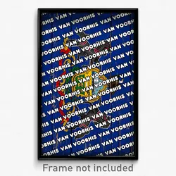 Van Voorhis Pennsylvania Poster (PA City Souvenir 11x17 Town Print)