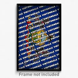 Vintondale Pennsylvania Poster (PA City Souvenir 11x17 Town Print)