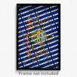 Kimberton Pennsylvania Poster (PA City Souvenir 11x17 Town Print)