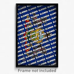 Eldred Pennsylvania Poster (PA City Souvenir 11x17 Town Print)