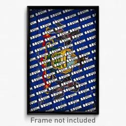 Bruin Pennsylvania Poster (PA City Souvenir 11x17 Town Print)