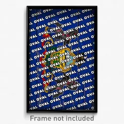 Oval Pennsylvania Poster (PA City Souvenir 11x17 Town Print)