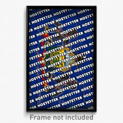 Hostetter Pennsylvania Poster (PA City Souvenir 11x17 Town Print)