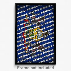Richfield Pennsylvania Poster (PA City Souvenir 11x17 Town Print)