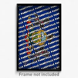 Parryville Pennsylvania Poster (PA City Souvenir 11x17 Town Print)