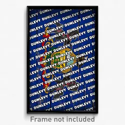 Dunlevy Pennsylvania Poster (PA City Souvenir 11x17 Town Print)
