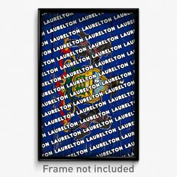 Laurelton Pennsylvania Poster (PA City Souvenir 11x17 Town Print)