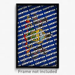Chewton Pennsylvania Poster (PA City Souvenir 11x17 Town Print)