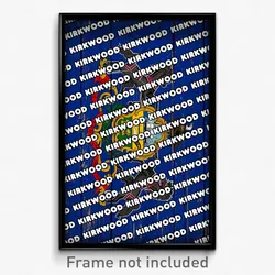Kirkwood Pennsylvania Poster (PA City Souvenir 11x17 Town Print)