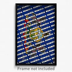 Numidia Pennsylvania Poster (PA City Souvenir 11x17 Town Print)