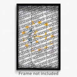 Harmony Rhode Island Poster (RI City Souvenir 11x17 Town Print)