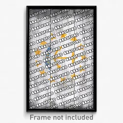 Bradford Rhode Island Poster (RI City Souvenir 11x17 Town Print)