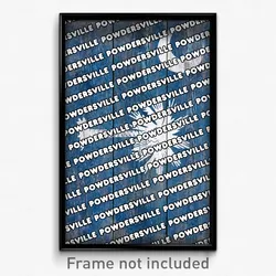 Powdersville South Carolina Poster (SC City Souvenir 11x17 Town Print)