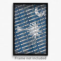 Murrells Inlet South Carolina Poster (SC City Souvenir 11x17 Town Print)