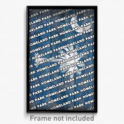 Homeland Park South Carolina Poster (SC City Souvenir 11x17 Town Print)