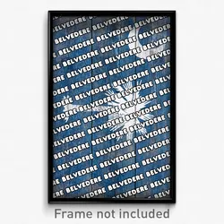 Belvedere South Carolina Poster (SC City Souvenir 11x17 Town Print)