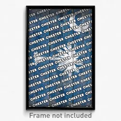 Chester South Carolina Poster (SC City Souvenir 11x17 Town Print)