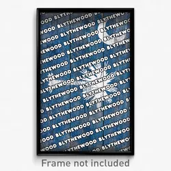 Blythewood South Carolina Poster (SC City Souvenir 11x17 Town Print)