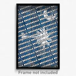 Brookdale South Carolina Poster (SC City Souvenir 11x17 Town Print)