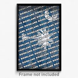 Ridgeland South Carolina Poster (SC City Souvenir 11x17 Town Print)