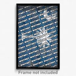 Whitney South Carolina Poster (SC City Souvenir 11x17 Town Print)