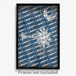 Liberty South Carolina Poster (SC City Souvenir 11x17 Town Print)