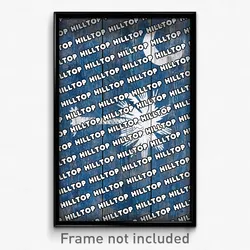 Hilltop South Carolina Poster (SC City Souvenir 11x17 Town Print)