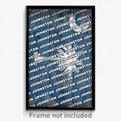 Johnston South Carolina Poster (SC City Souvenir 11x17 Town Print)