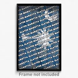 Slater-Marietta South Carolina Poster (SC City Souvenir 11x17 Town Print)