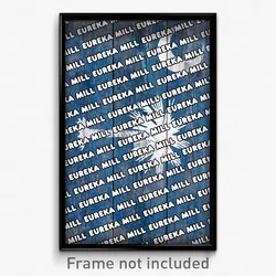 Eureka Mill South Carolina Poster (SC City Souvenir 11x17 Town Print)