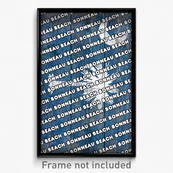 Bonneau Beach South Carolina Poster (SC City Souvenir 11x17 Town Print)