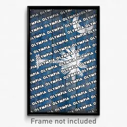 Olympia South Carolina Poster (SC City Souvenir 11x17 Town Print)