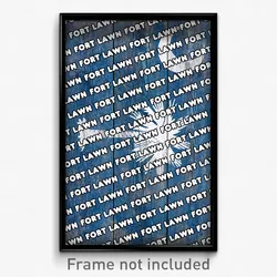 Fort Lawn South Carolina Poster (SC City Souvenir 11x17 Town Print)