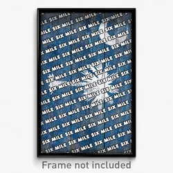 Six Mile South Carolina Poster (SC City Souvenir 11x17 Town Print)