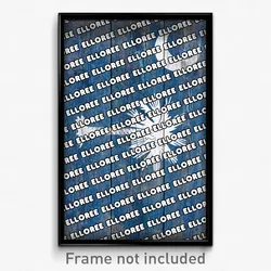 Elloree South Carolina Poster (SC City Souvenir 11x17 Town Print)