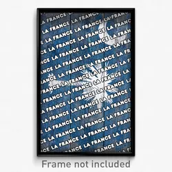 La France South Carolina Poster (SC City Souvenir 11x17 Town Print)