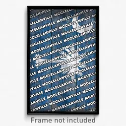 McClellanville South Carolina Poster (SC City Souvenir 11x17 Town Print)