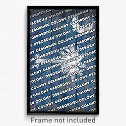 DeBordieu Colony South Carolina Poster (SC City Souvenir 11x17 Town Print)