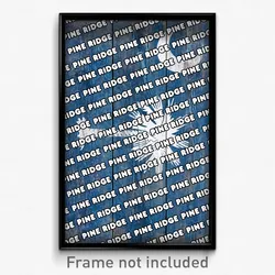 Pine Ridge South Carolina Poster (SC City Souvenir 11x17 Town Print)