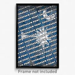 Chickasaw Point South Carolina Poster (SC City Souvenir 11x17 Town Print)