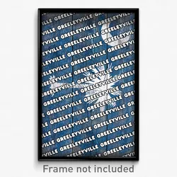 Greeleyville South Carolina Poster (SC City Souvenir 11x17 Town Print)