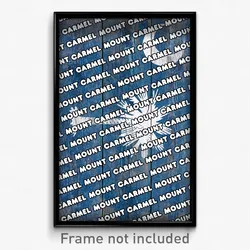 Mount Carmel South Carolina Poster (SC City Souvenir 11x17 Town Print)